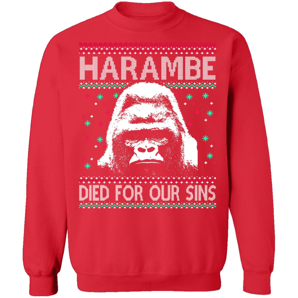 Harambe loved hotsell christmas sweater