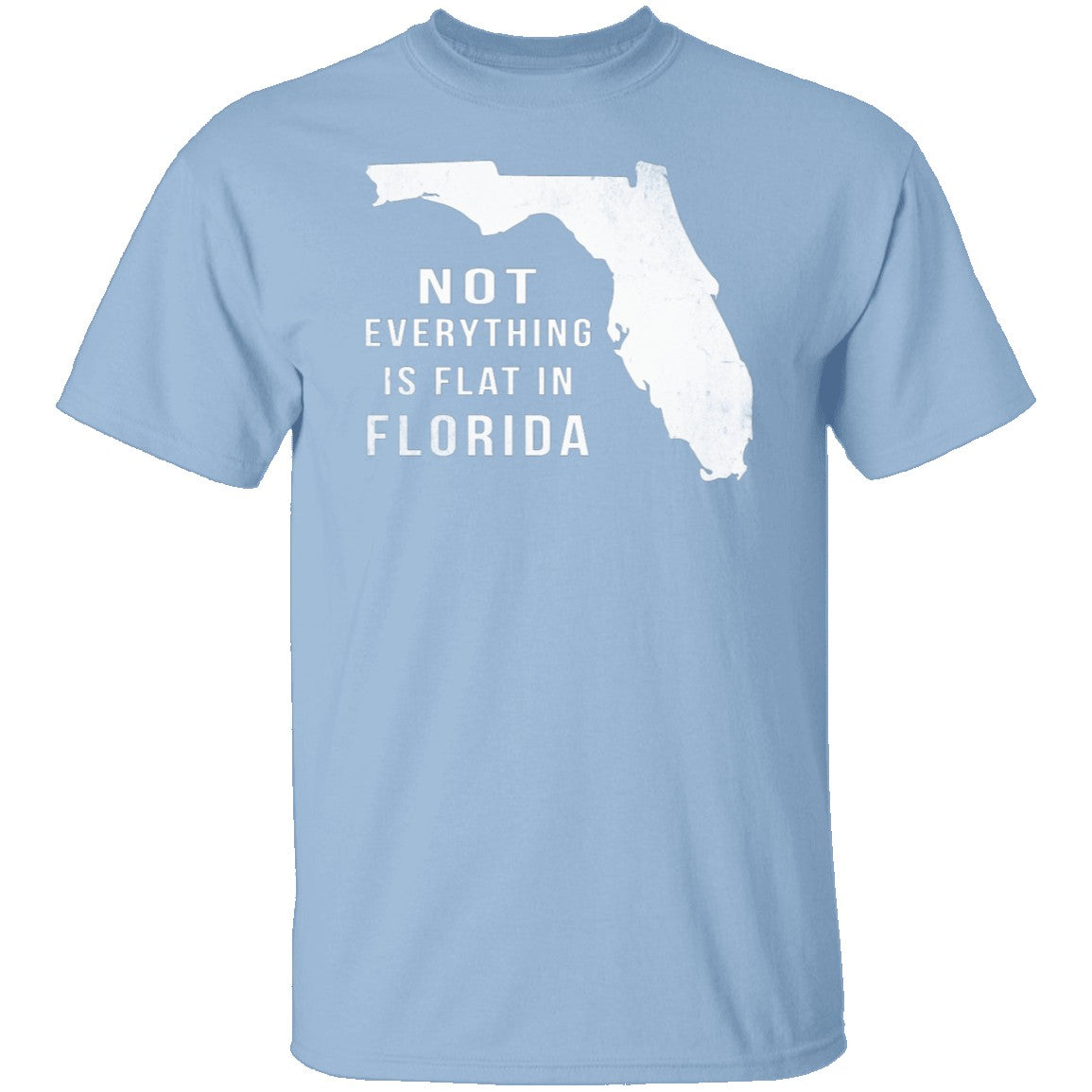 Not Everything Is Flat In Florida T Shirt Gnarly Tees