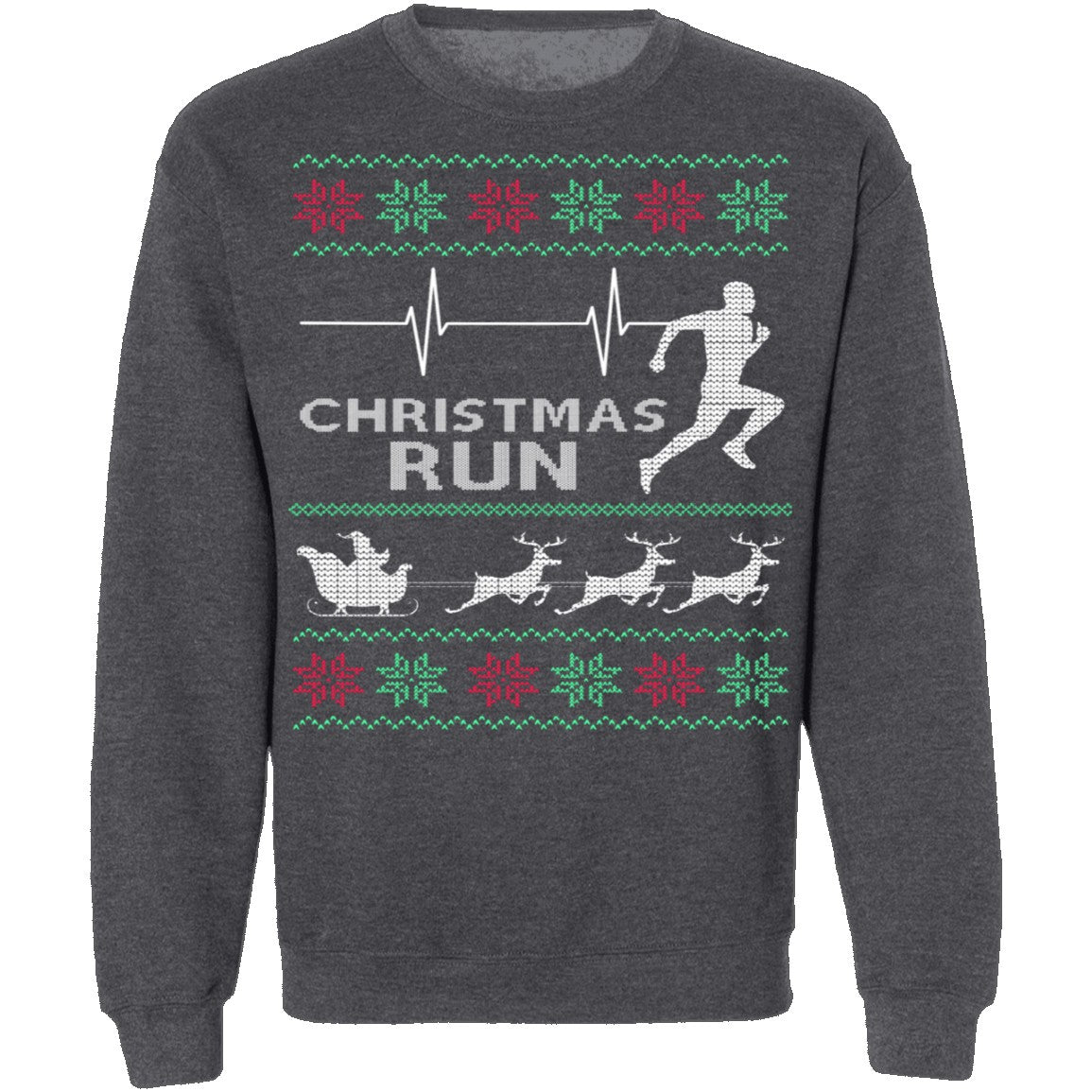 Ugly christmas outlet sweater running shirt