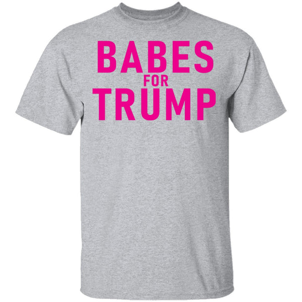 Babes For Trump T-Shirt CustomCat