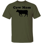 Cow Mom T-Shirt CustomCat