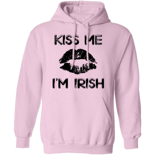 Kiss Me I'm Irish (lips) T-Shirt CustomCat