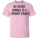 My Spirit Aimal Is A Hermit Crab T-Shirt CustomCat