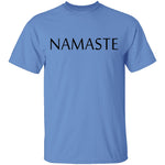 Namaste Text T-Shirt CustomCat