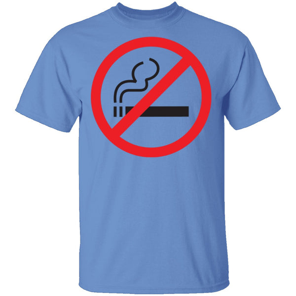 No Smoking T-Shirt CustomCat