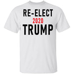 Re-Elect 2020 Trump T-Shirt CustomCat