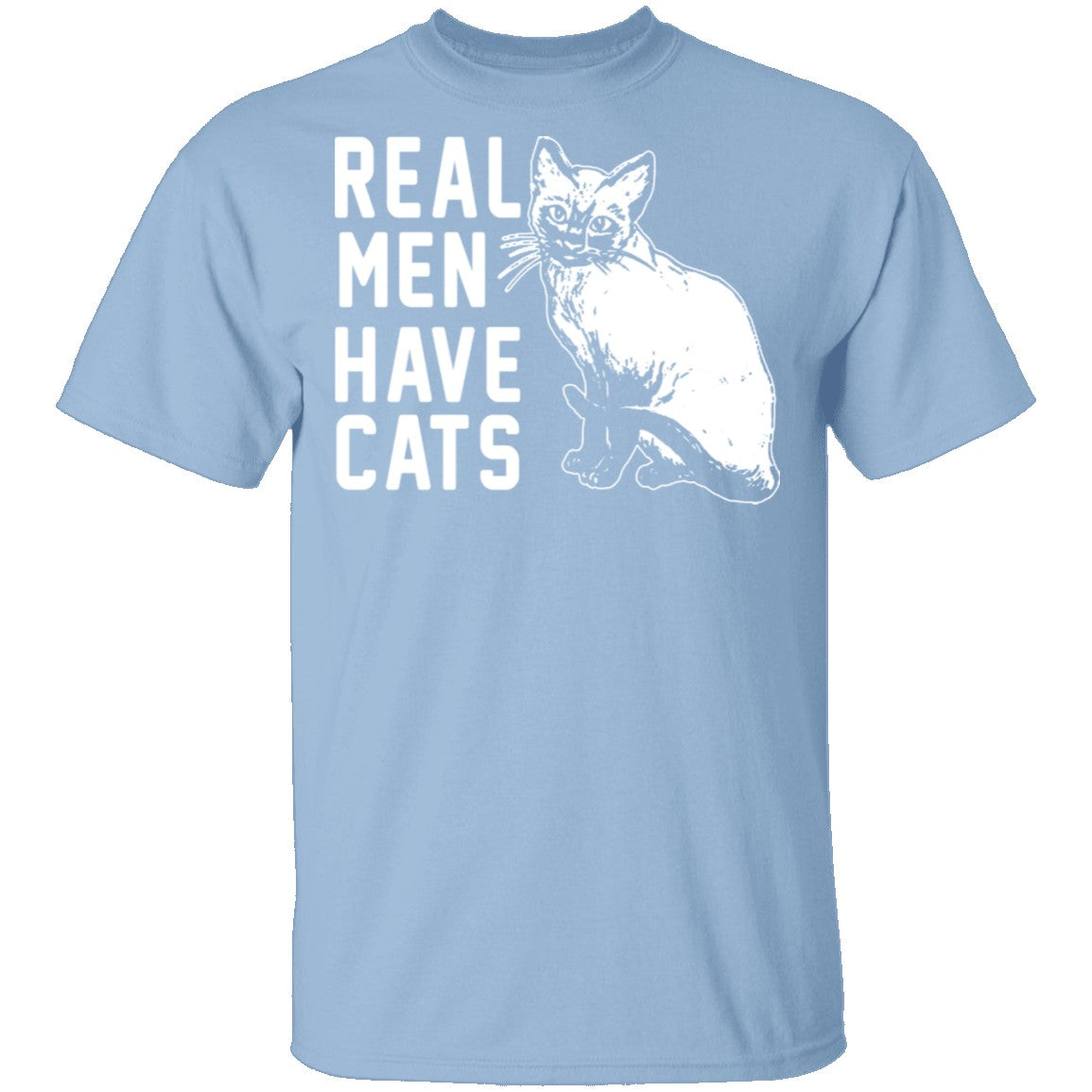 Reality Glitch Men's 3D Cat T-shirt 