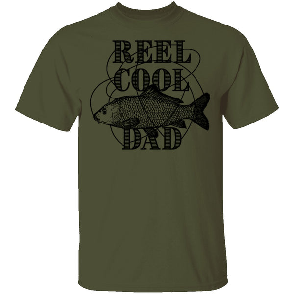 Reel Cool Dad T-Shirt CustomCat