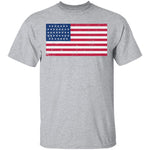 US Flag America T-Shirt CustomCat