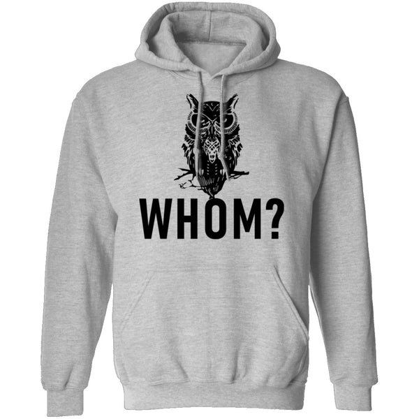 Whom? Owl T-Shirt CustomCat