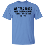 Writers Block T-Shirt CustomCat